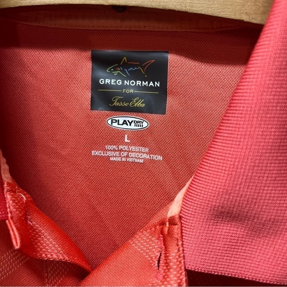 Greg Norman for Tasso Elba Polo Shirt - Picture 6 of 8